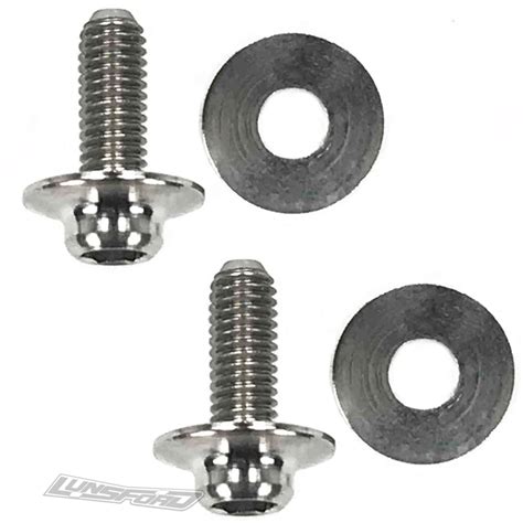 3mm x 8mm Titanium Brushless Motor Screws (2pcs) – Lunsford Racing