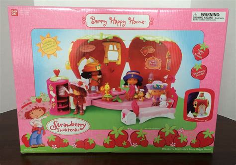 NEW 2003 Strawberry Shortcake Berry Happy Home Bandai - Factory Sealed Box #Bandai | Childhood ...