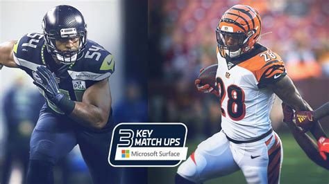 Three Key Matchups: Seahawks vs. Bengals