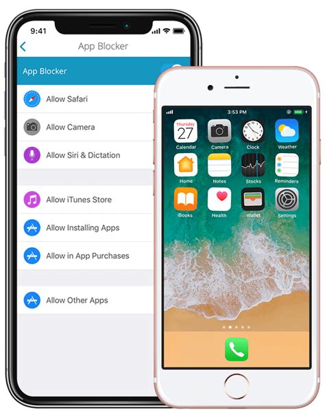 iOS App Blocker - Block Camera, Safari In-App Purchases and External Apps
