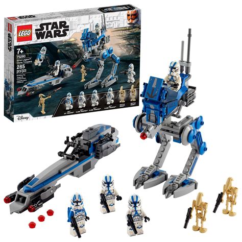 LEGO Star Wars 501st Legion Clone Troopers 75280 Building Toy, Cool ...