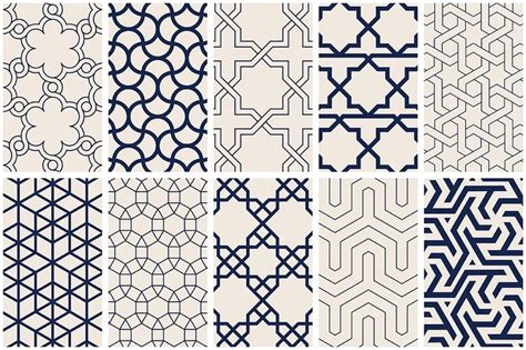 Islamic Art Vector Patterns | Islamic art pattern, Tessellation ...