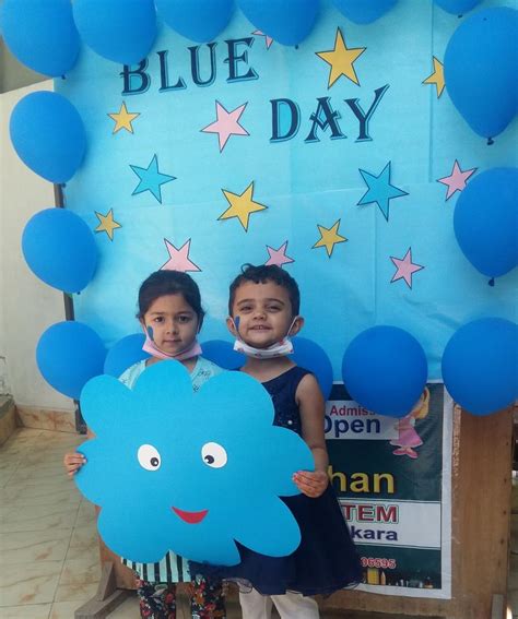 Blue Colour Day Activity | Dr A.Q. Khan School & College