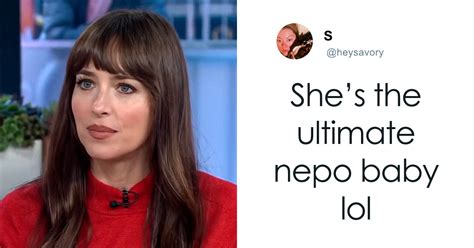 Dakota Johnson Addresses “Nepo Baby” Talk—And It’s Just Made Everyone ...