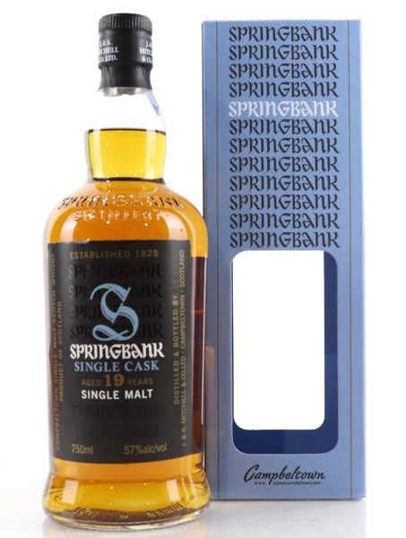 Springbank 19 yr Single Cask Single Malt Scotch Whisky Review