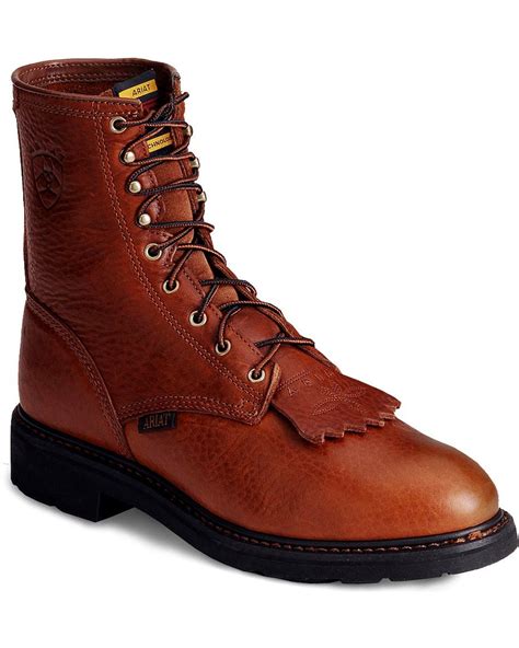 Ariat Cascade 8" Lace-Up Work Boots | Sheplers