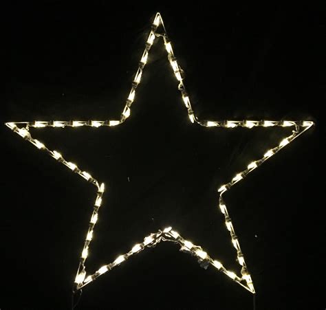 Large Lighted Christmas Star • Christmas Lights Ideas