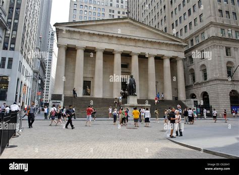 Federal Hall, New York City, Manhattan, USA Stock Photo - Alamy