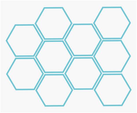 Transparent Black Hexagon Png - Hexagon Honeycomb Png, Png Download , Transparent Png Image ...