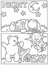 Night Coloring Sheet Pages sketch template