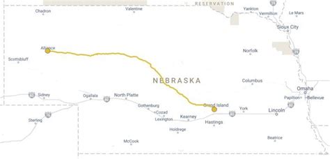 Nebraska Highway 2 (west of Grand Island) is also known as the Sandhills Journey Scenic Byway ...