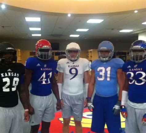 Kansas Jayhawks unveil awesome new football uniforms