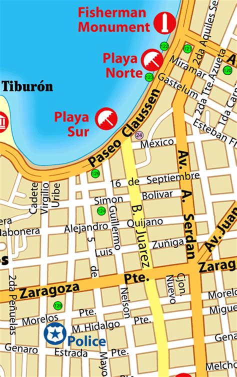 mapa de mazatlan, mapa de mazatlan mexico con fotos y el clima