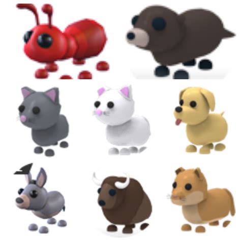 ROBLOX Adopt Me NORMAL Common & Uncommon Pets (kindly read the ...