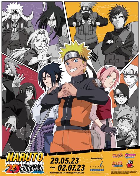 Naruto 20th Anniversary Exhibition will be in S'pore from May 29 - July 2, 2023 - Mothership.SG ...