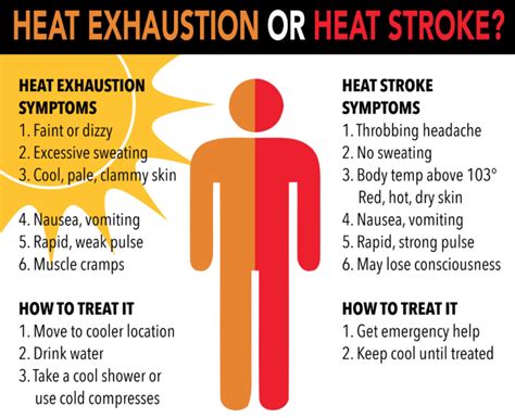 Heat stroke vs. heat exhaustion: How to know which is which | Prescott ...