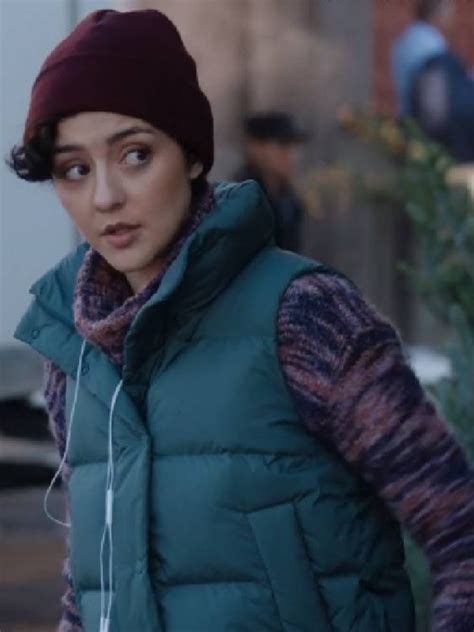 Sealed With a List 2023 Katie Findlay Puffer Blue Vest - Wilson Jackets