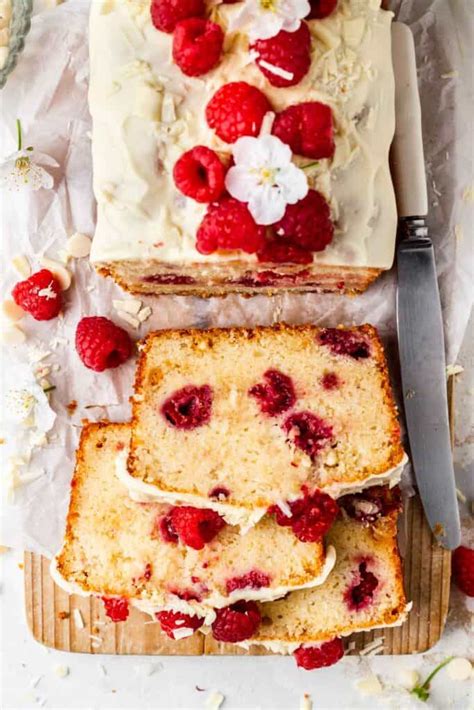 Raspberry and White Chocolate Loaf Cake | Emma Duckworth Bakes