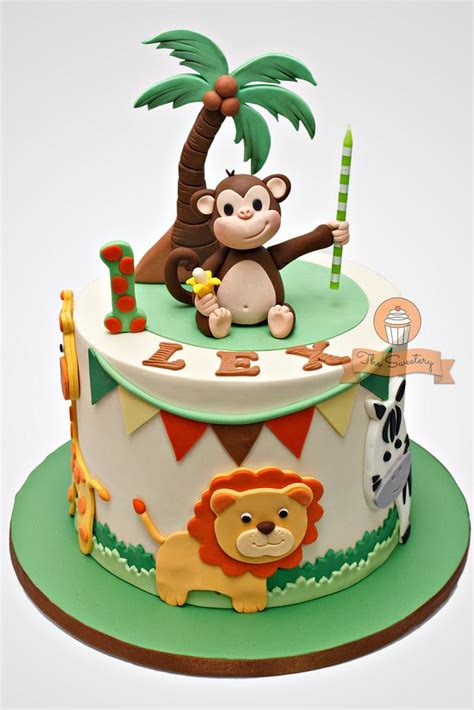 Jungle Safari Cake - Cake by The Sweetery - by Diana - CakesDecor