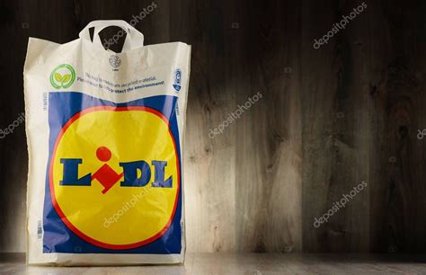 Original Lidl plastic shopping bag – Stock Editorial Photo © monticello ...