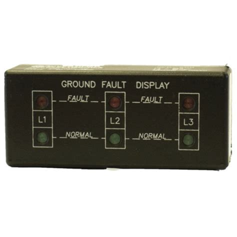 ATC Diversified GFD-200 3-Phase Ground Fault Display Ram Meter, Inc.