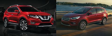 2018 Nissan Rogue vs. Ford Escape Comparison