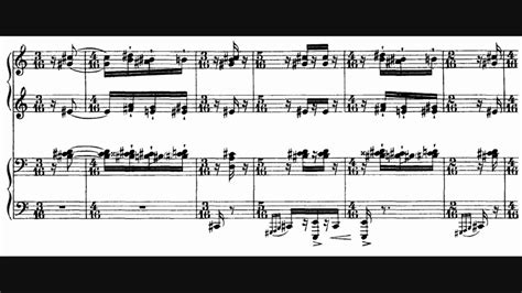 Stravinsky The Rite of Spring Score Part 4 - YouTube