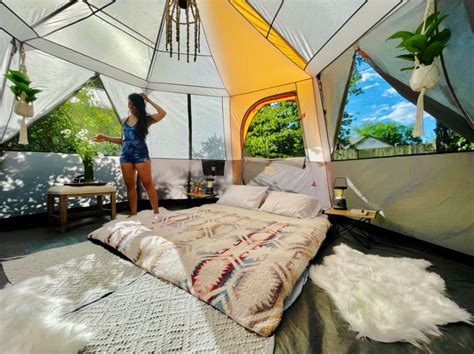 How To Make A Dreamy DIY Glamping Tent - Live A Wilder Life