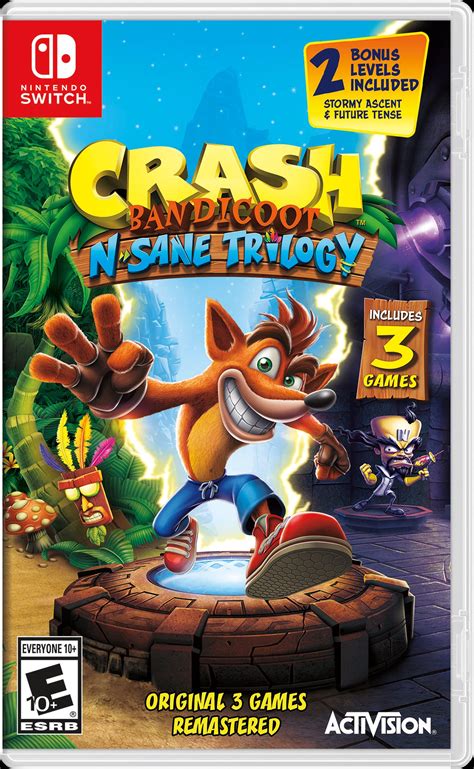 Crash Bandicoot N. Sane Trilogy - Nintendo Switch | Nintendo Switch ...