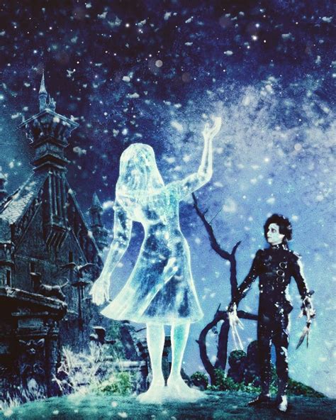 Edward Scissorhands Kim Sculture ️ #edwardscissorhands | Edward scissorhands, Cool artwork, Tim ...