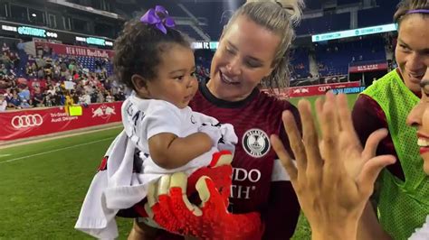 Orlando Pride celebrate NWSL all-time saves record holder: Ashlyn ...