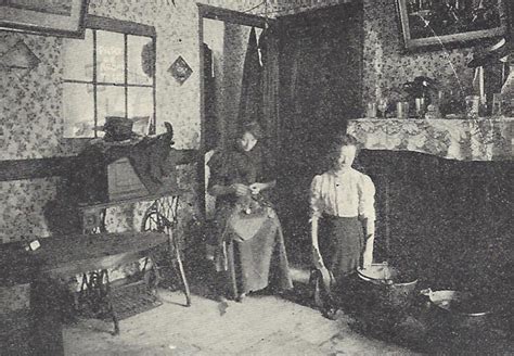 At Work In The Slums Of East London - February 1884