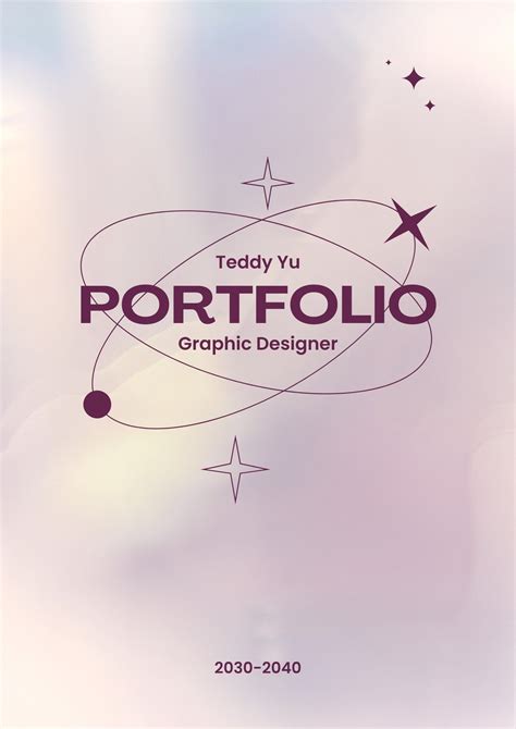 Portfolio Cover Page Design Ideas