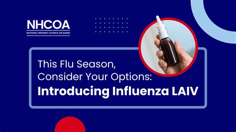 This Flu Season, Consider Your Options: Introducing Influenza LAIV - NHCOA