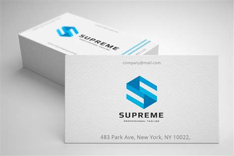 Supreme Letter S Logo | Illustrator Templates ~ Creative Market