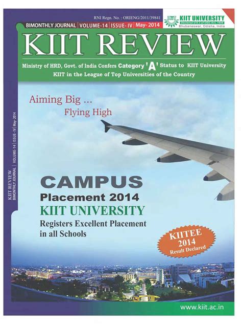 KIIT Review May 2014 | KIIT University News & Events