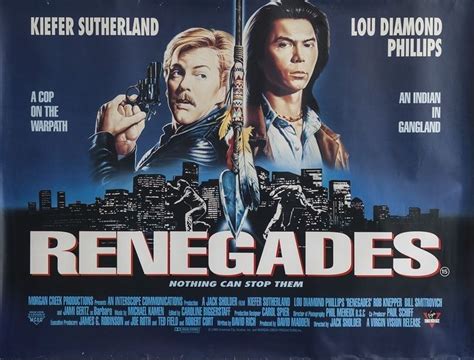 a movie poster for the release of renocades starring actors from two ...