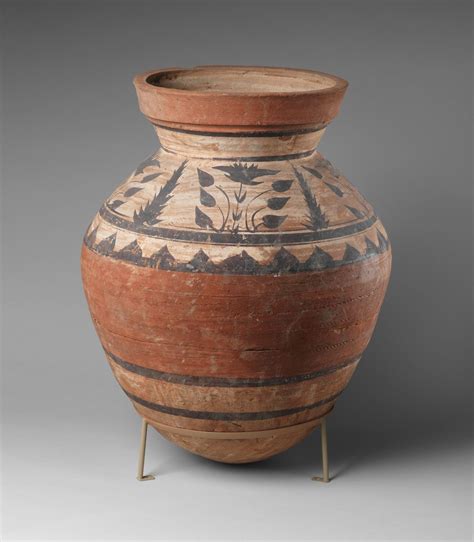 Large storage jar with floral decoration | Ptolemaic Period | The Metropolitan Museum of Art ...