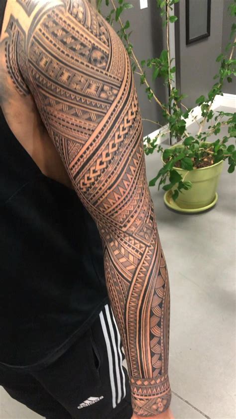 hawaiian polynesian tribal forearm tattoos Polynesian tattoos designs ...