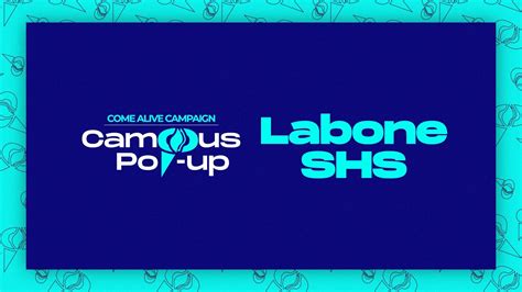 CAMPUS POP-UP: LABONE SHS - PART 1 - YouTube