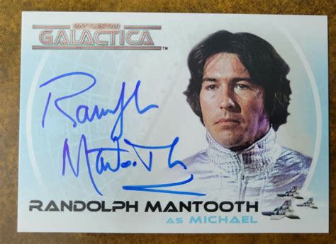 BATTLESTAR GALACTICA COLONIAL WARRIORS A28 RANDOLPH MANTOOTH MICHAEL ...