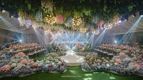 Spring Garden Wedding of EJ & Jaira - Khim Cruz | Wedding and Event ...