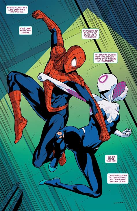 Spider-Man vs Ghost-Spider | Spider gwen comics, Marvel spider gwen ...