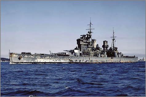 Vintage photographs of battleships, battlecruisers and cruisers.: Sailors line up on deck of ...