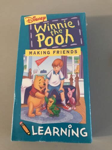 WINNIE THE POOH - Making Friends VHS BRAND NEW SEALED Playhouse Disney Learning 765362457038 | eBay