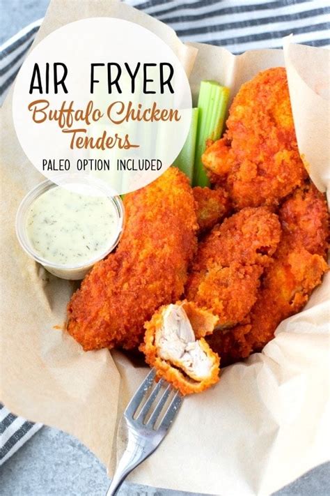 Air fryer buffalo chicken strips low carb paleo options included – Artofit