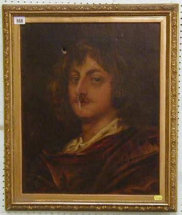 An 18th Century oil painting on canvas "Portrait of a | 25th June 2003 | Denhams