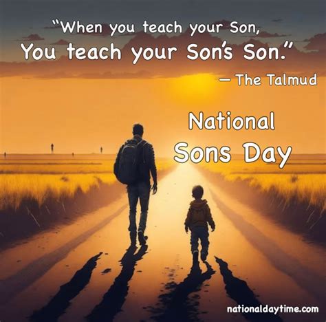 Happy National Sons Day Quotes From Mom & Dad for Share - Nationaldaytime.com