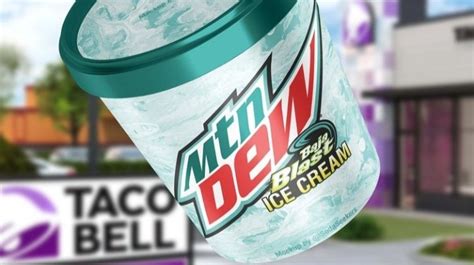 Mountain Dew Baja Blast Ice Cream is Coming