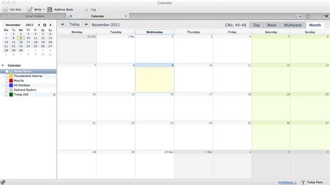 Lightning 1.0 Calendar Add-on for Thunderbird | The Mozilla Thunderbird ...